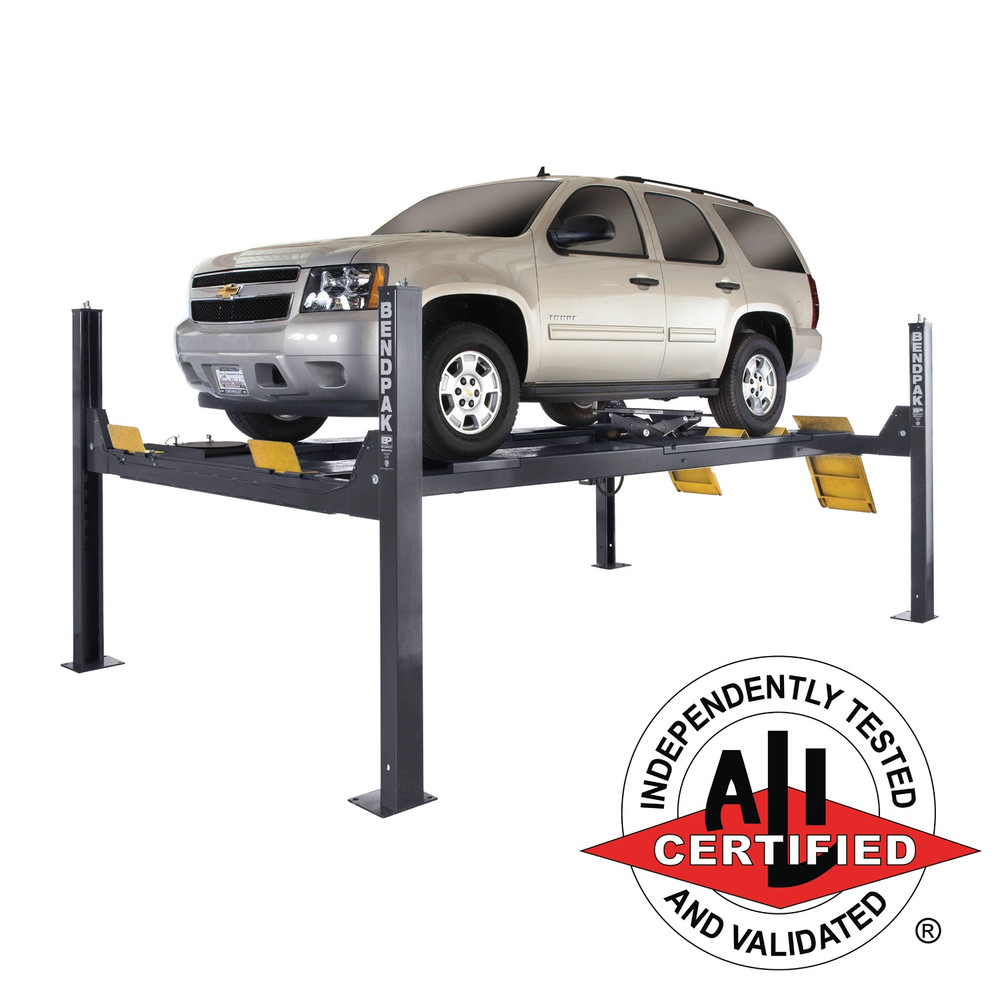 BendPak HDS-14LSXE  Limo Extended 4 Post Car Alignment Lift 14,000 lb. - New Gray