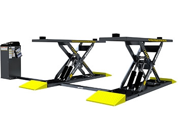 BendPak MDS-6EXT Open-Center Mid-Rise Scissors Lift / Extended