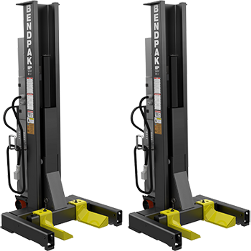 BendPak PCL-18B-2 18,000 lb. per Portable Column Lift (Set of 2) - New Gray