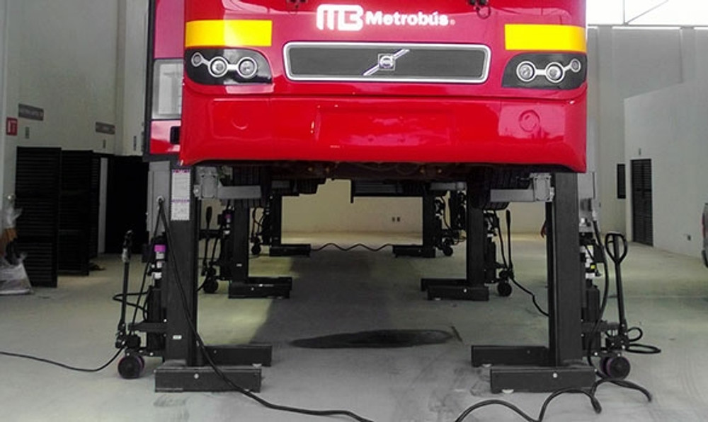 BendPak PCL-18B-8 18,000 lb. per Portable Column Lift (Set of 8) - New Gray