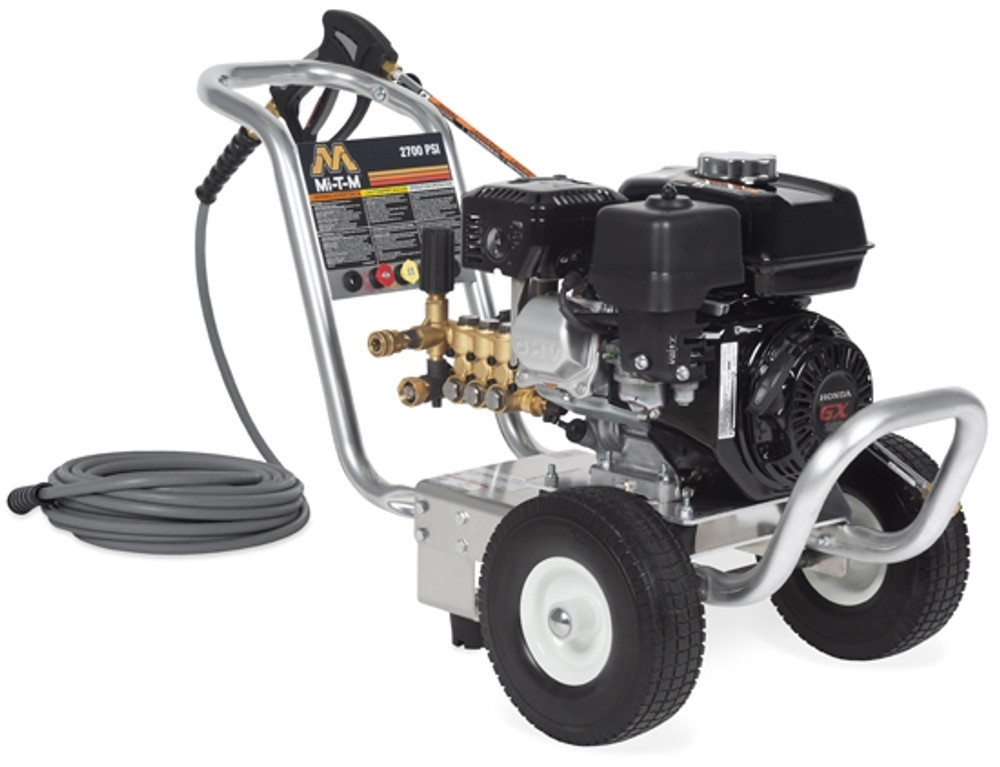 Mi-T-M CA-2703-1MMH CA Aluminum Series  Direct Drive Cold Water Gas Pressure Washer w/Honda Engine