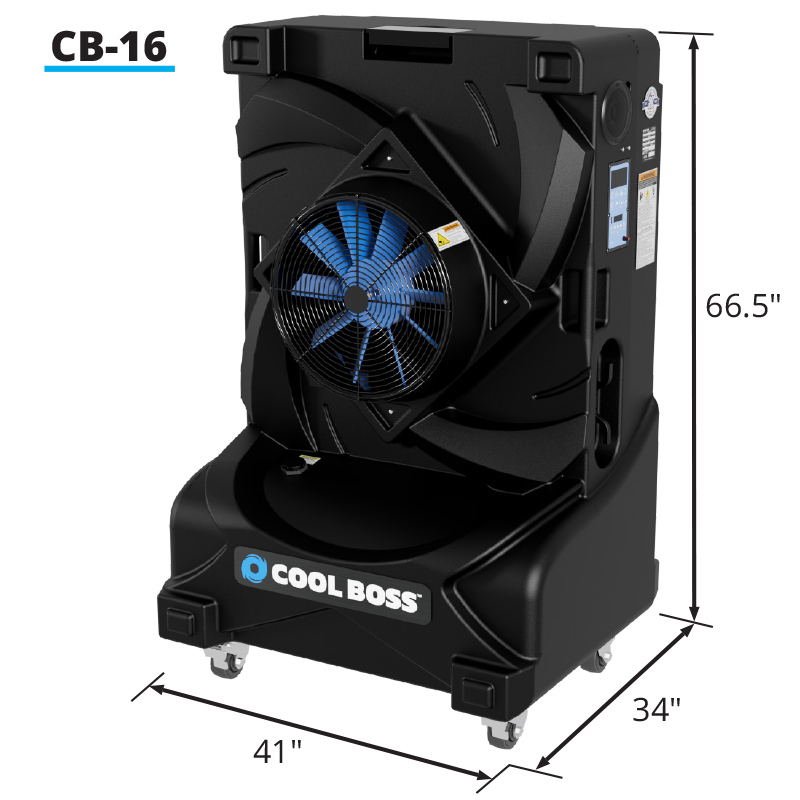 Cool Boss™ CB-16 Portable Evaporative Air Cooler