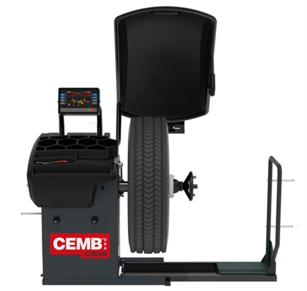 CEMB C330 Automatic Truck & Bus Wheel Balancer w/Lift CEMB C330 Automatic Truck & Bus Wheel Balancer w/Lift