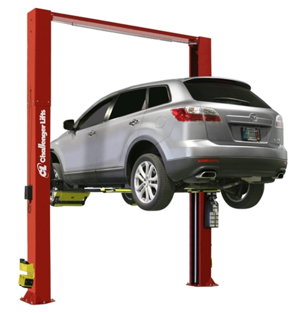 Challenger CL10A-XP9 Series ALI Adjustable 9K 2 Post Lift w/Drive-on Express Pad