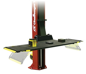 Challenger CL10A-XP9-QC Series ALI Quick Cycle 9K 2 Post Lift W/Drive-on Express Pad