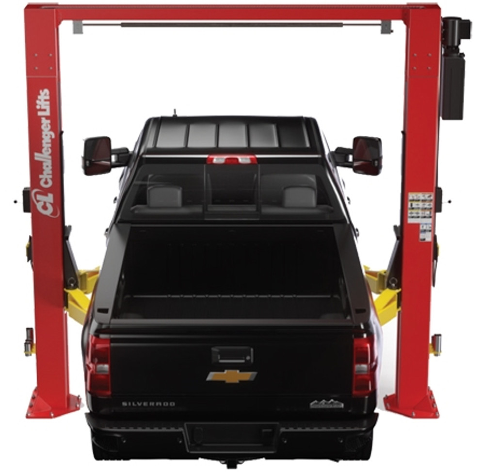 Challenger CL12A-LC ALI Low Ceiling Symmetric 12K 2 Post Lift w/3-stage Arms