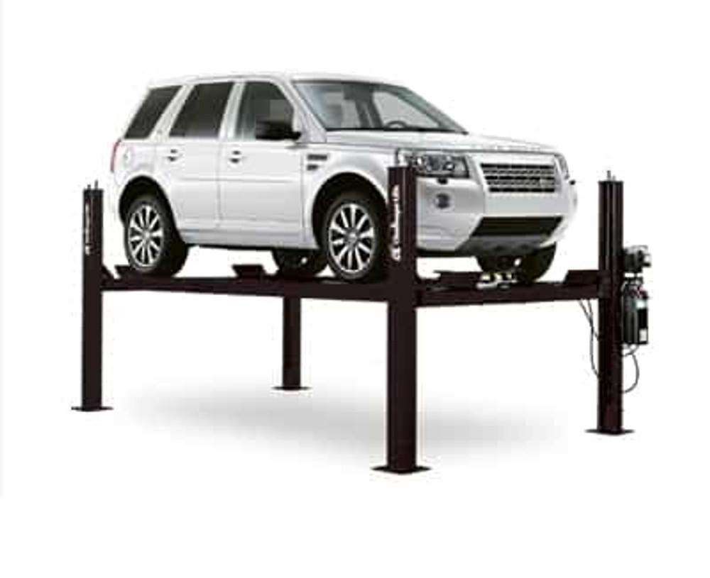 Challenger CL4P9X Ex-Length 4 Post Storage/Service Lift 9,000 ALI Cert.