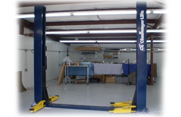 Challenger CLFP9 Low Ceiling Two Post Car Lift 9,000