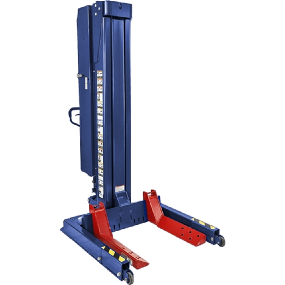 Challenger CLHM-125XF ALI  12.5K Extended Forks Mobile Column Lift - Single
