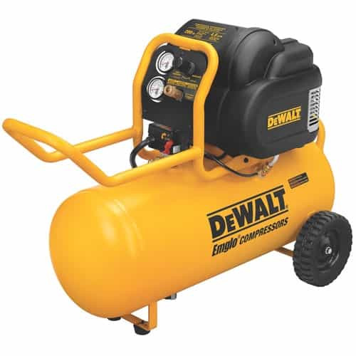 DeWalt D55167 1.6 HP 15 Gallon Oil-Free Wheeled Workshop