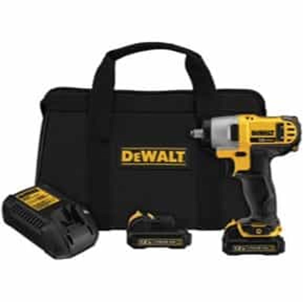 12V Li-Ion 3/8" Cordless Impact Wrench Kit
