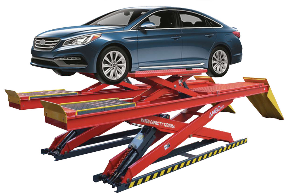AMGO® Hydraulics DX-12A Double Scissor Alignment Lift 12,000 lbs.