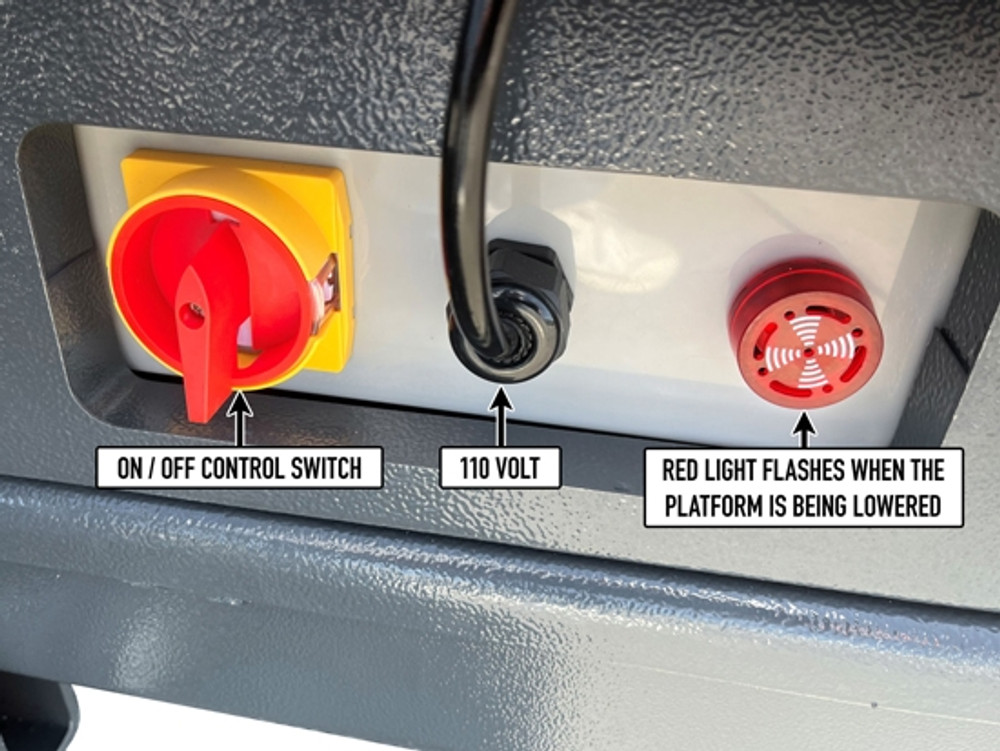 PowerLine Vantage ELT-3300L EV Battery 3,300 lbs. Lift Table