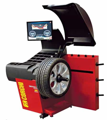 Corghi EM9980C Plus Touchless Wheel Balancer