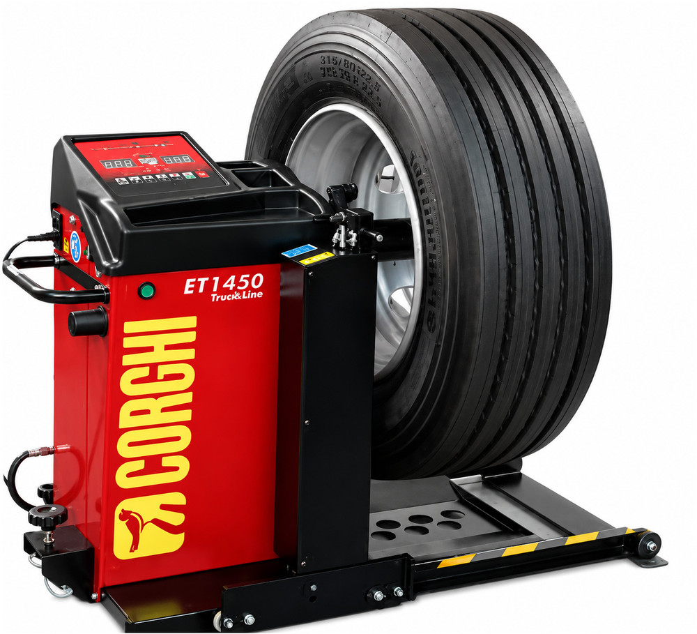 Corghi ET1450 HD Truck Wheel Balancer w/Lift