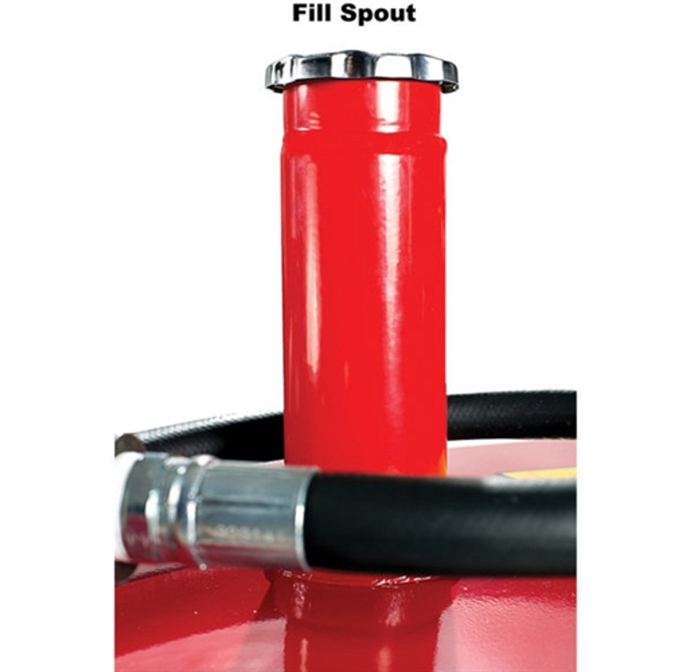 JohnDow FC-P30-UL-D PRO30 UL 30-Gallon Steel Diesel Caddy w/Manual Pump