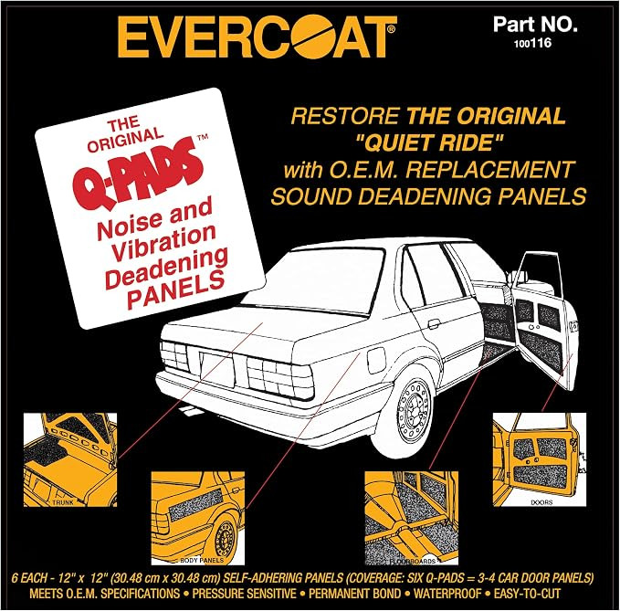 Q-PADS 12x12 PACK OF 6 PADS