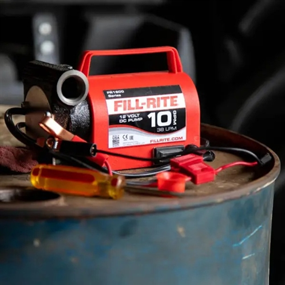 Fill-Rite FR1612 12V DC 10 GPM Rotary Vane Pump