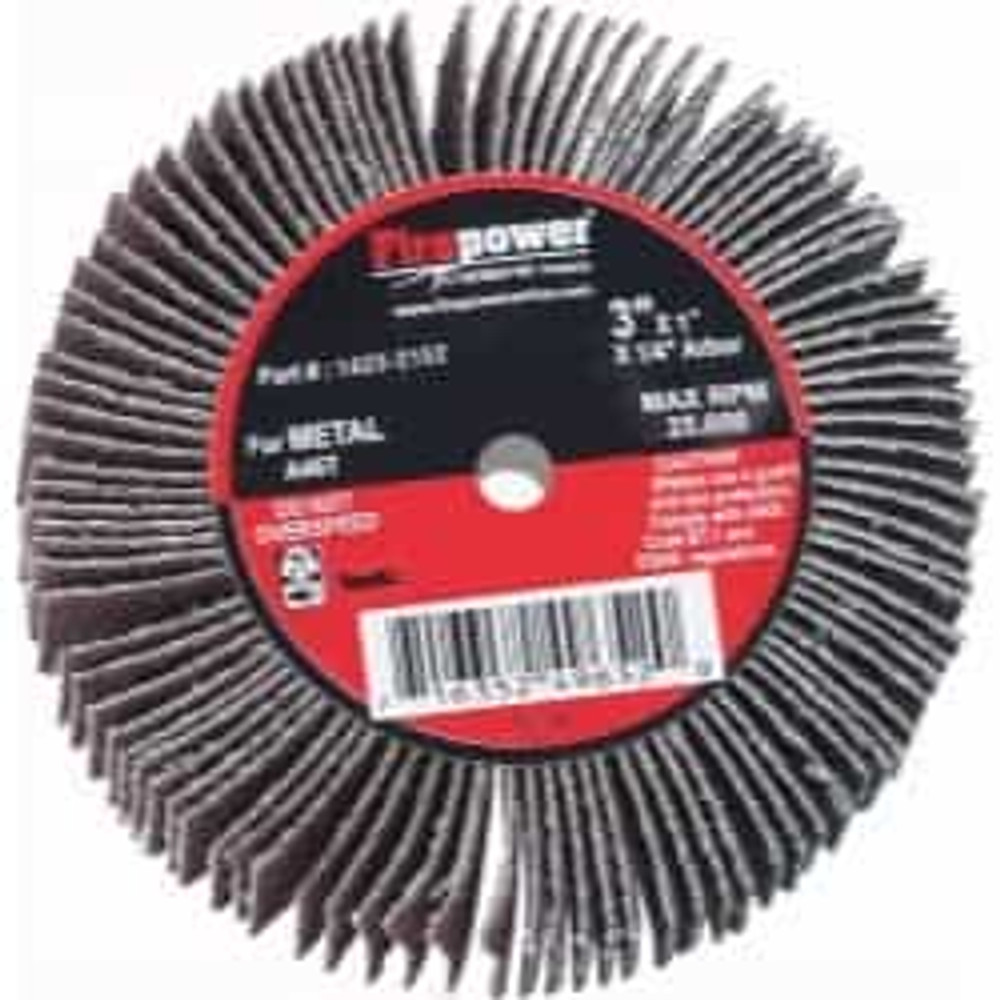 3" x 1" 60 Grit Flap Wheel 3" x 1" 60 Grit Flap Wheel