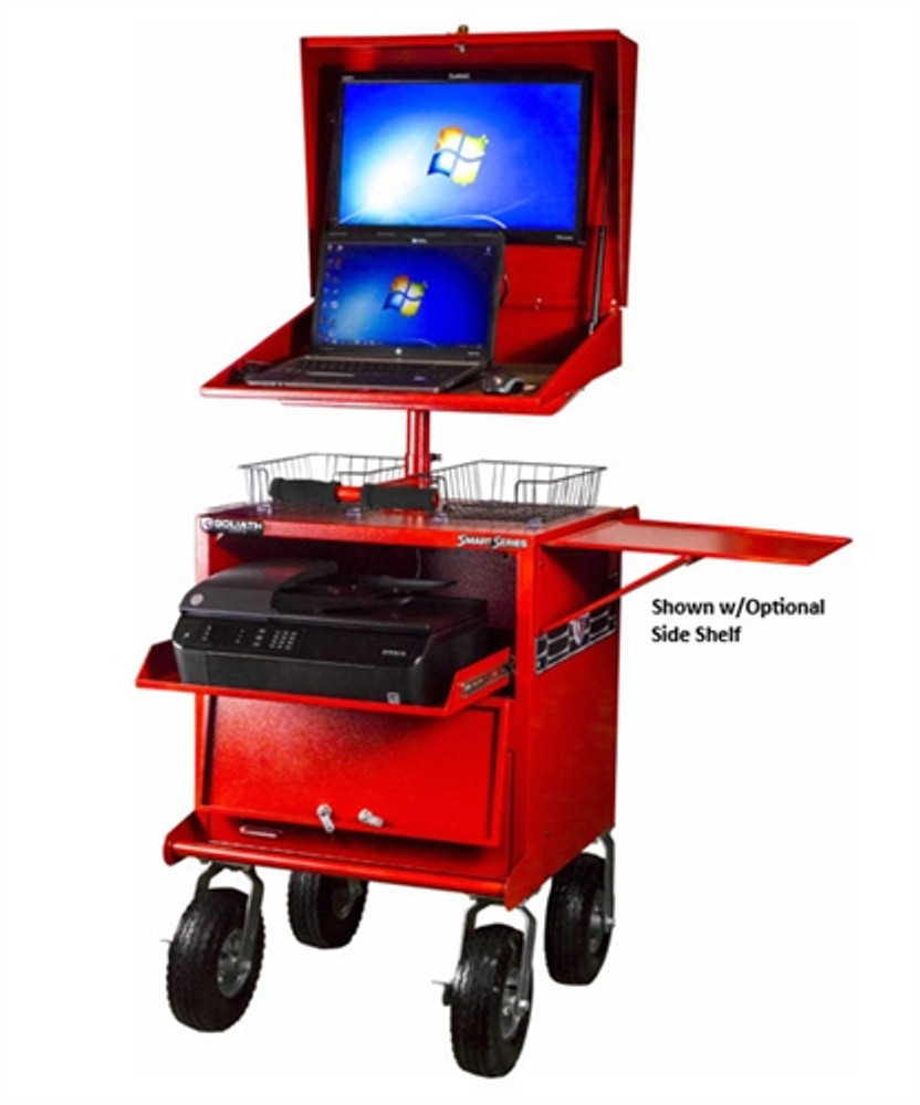 Goliath Cart G1-AT Powered Mobile Workstation Cart w/Laptop