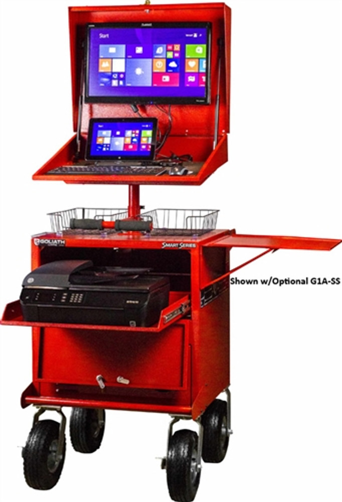 Goliath Cart G1-ATT Powered Mobile Workstation Cart w/Touch Screen Tablet