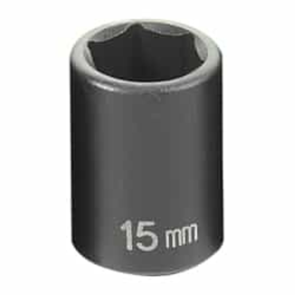 3/8"D 15mm 6pt Impact Socket
