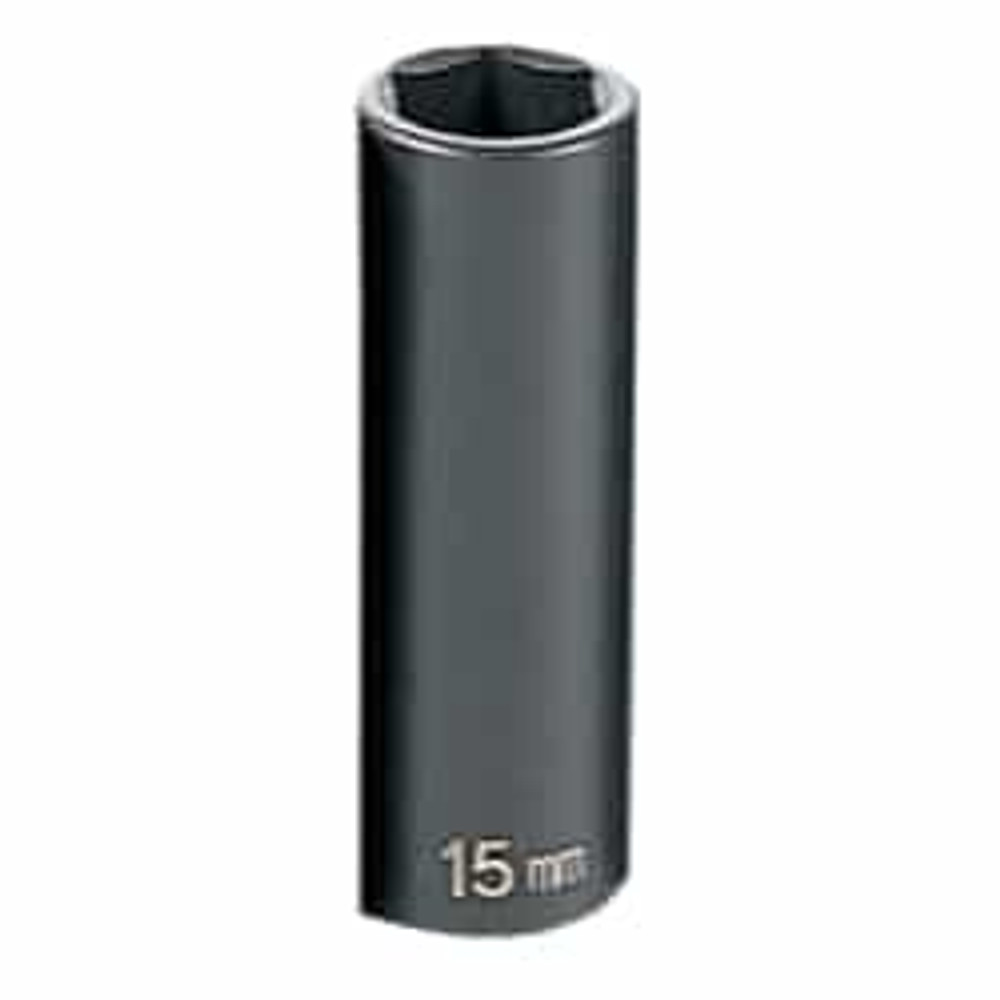 3/8"D 15mm 6pt Deep Impact Socket 3/8"D 15mm 6pt Deep Impact Socket