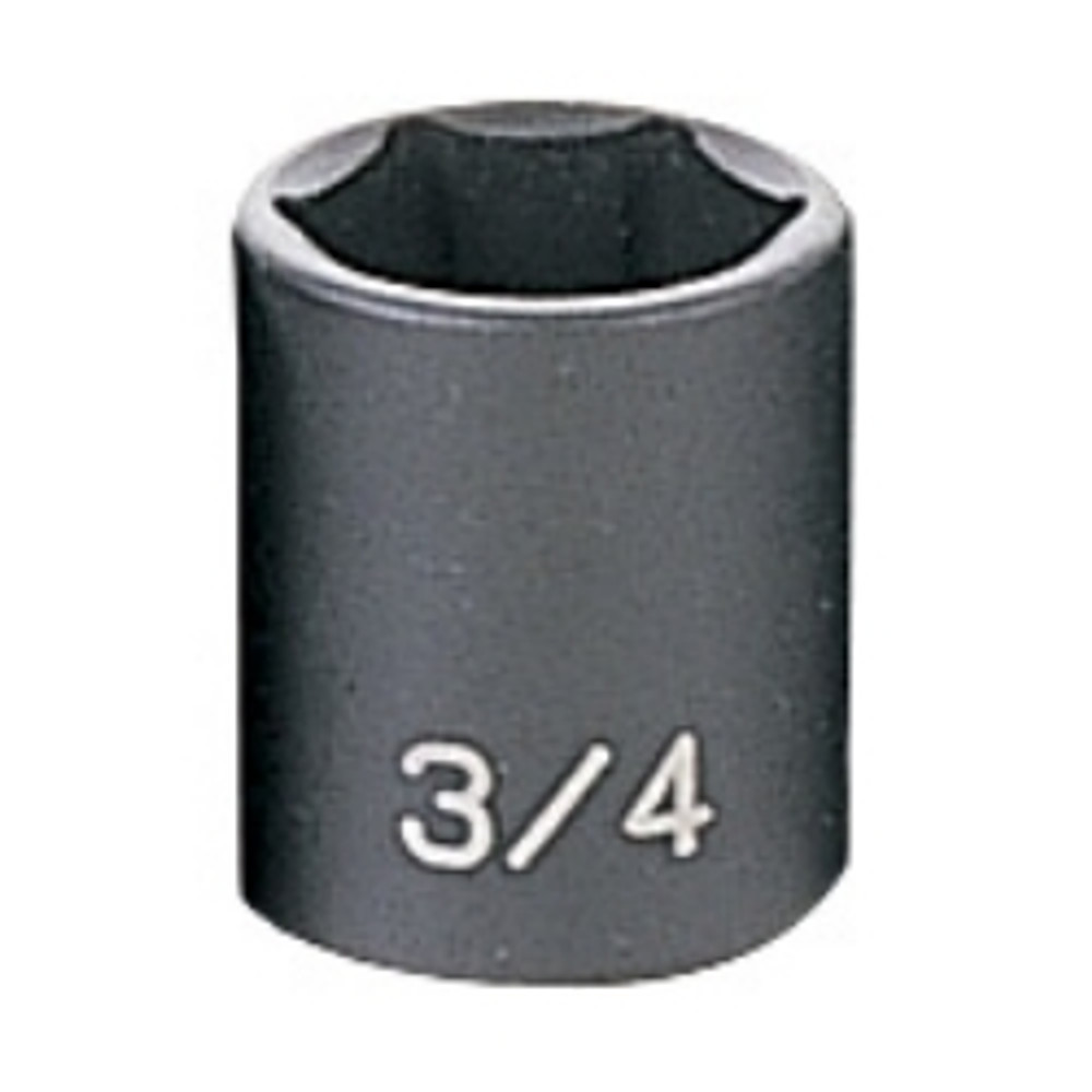 3/8"D 3/4" 6pt Impact Socket 3/8"D 3/4" 6pt Impact Socket