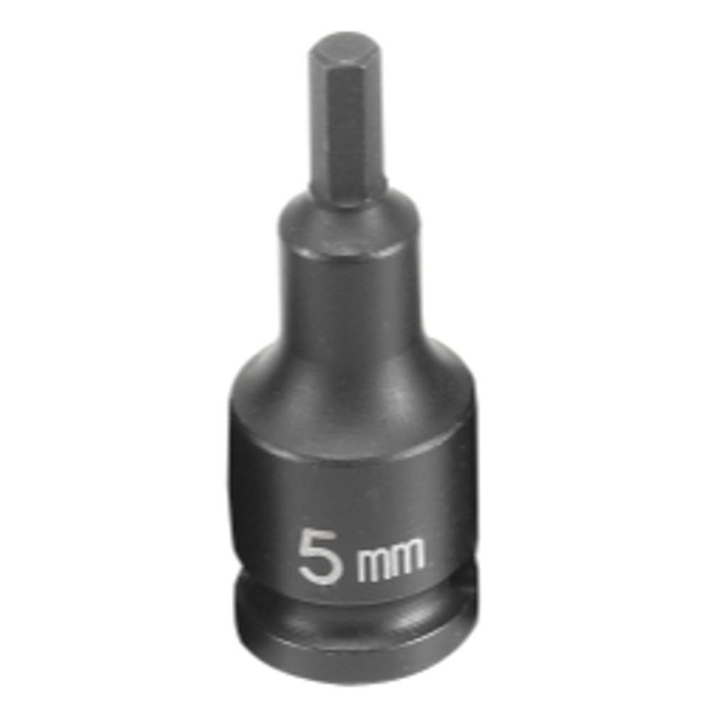 3/8"D 5mm Metric Hex Driver Impact Socket