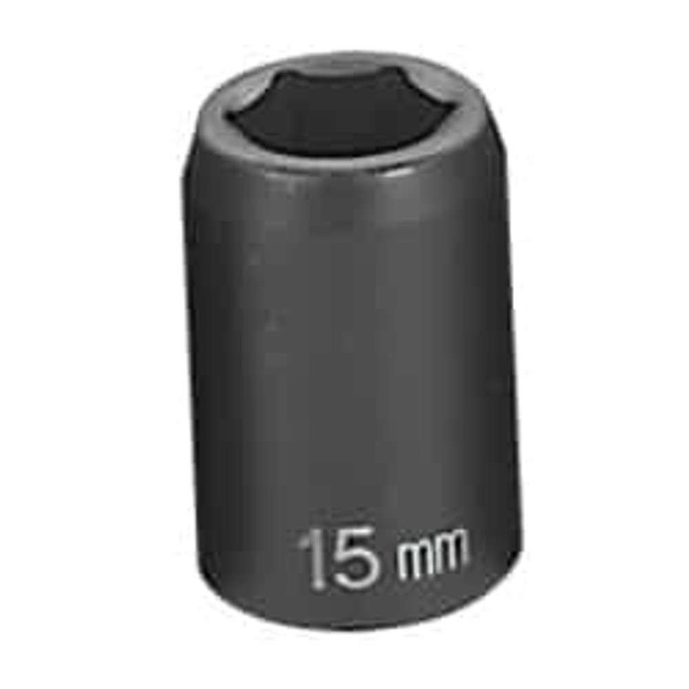 1/2"D 15mm 6pt Impact Socket 1/2"D 15mm 6pt Impact Socket