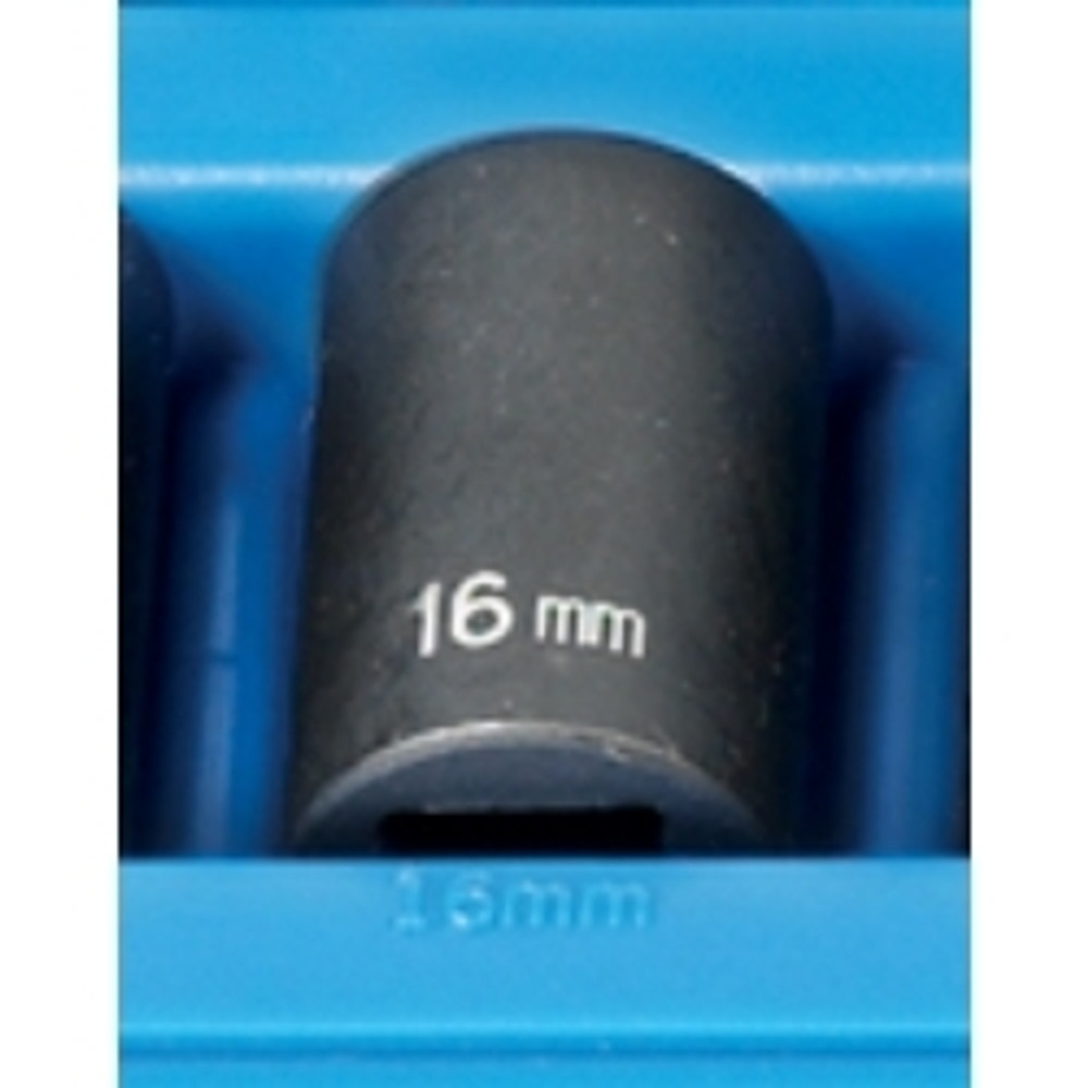 1/2"D 16mm 12pt Short Impact Socket 1/2"D 16mm 12pt Short Impact Socket