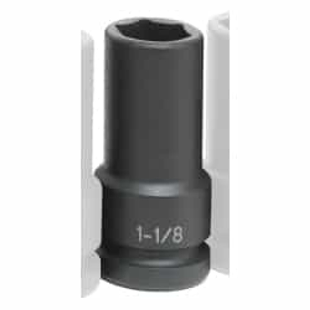1"D 1-1/8" Extra Deep Thin Wall Impact Socket 1"D 1-1/8" Extra Deep Thin Wall Impact Socket
