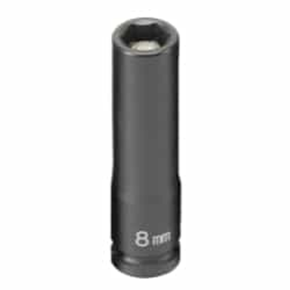 1/4" Drive 8mm Deep Metric Magnetic Impact Socket