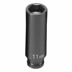 1/4"D 11mm 6pt Male Deep Impact Socket