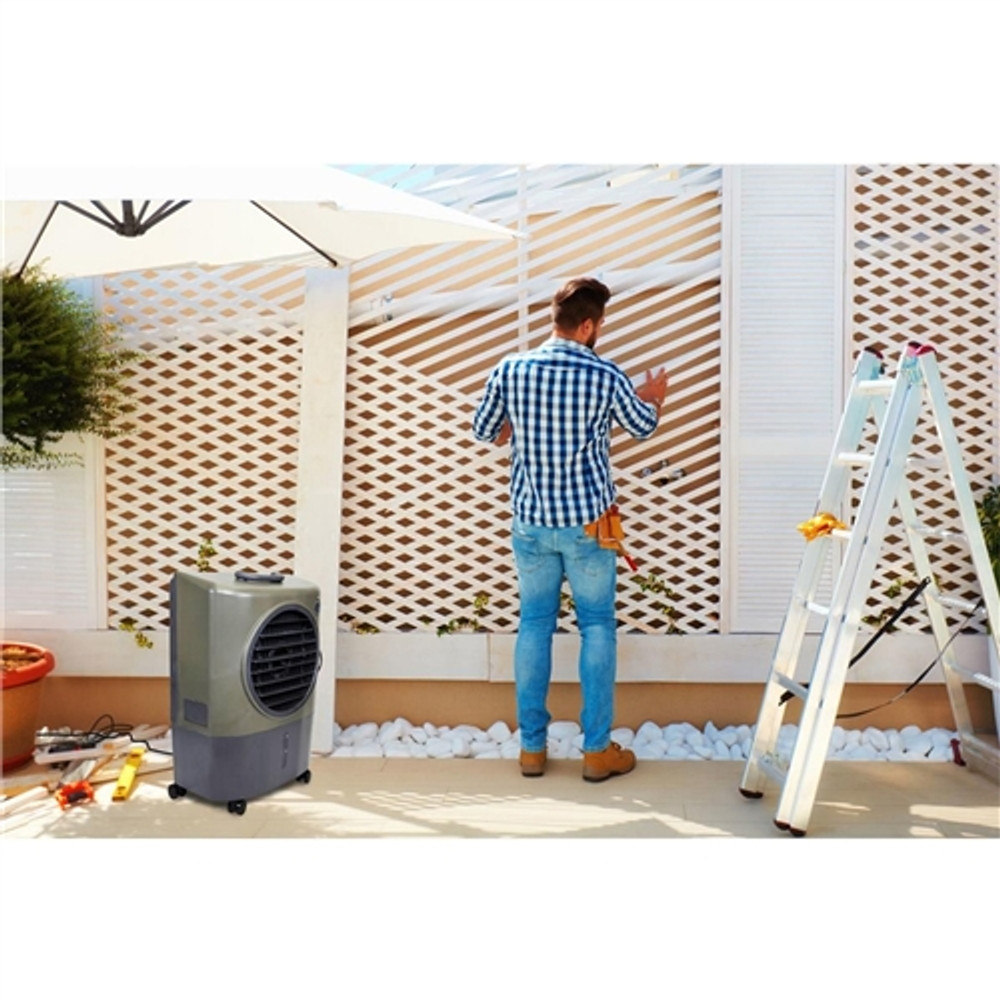 Hessaire MC18V 1,300 CFM 2-Speed Portable Evaporative Cooler Hessaire MC18V 1,300 CFM 2-Speed Portable Evaporative Cooler