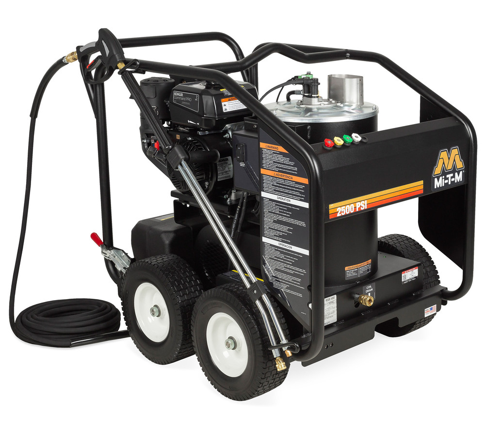 Mi-T-M HSP-2503-0MMK Direct Drive Hot Water Gas Pressure Washer  w/Kohler Engine