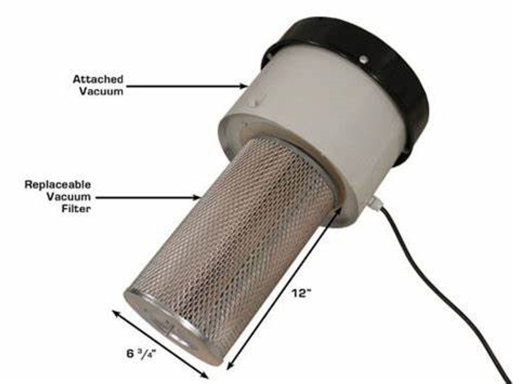 Atlas® SBC420 Sandblast Cabinet w/ Vacuum