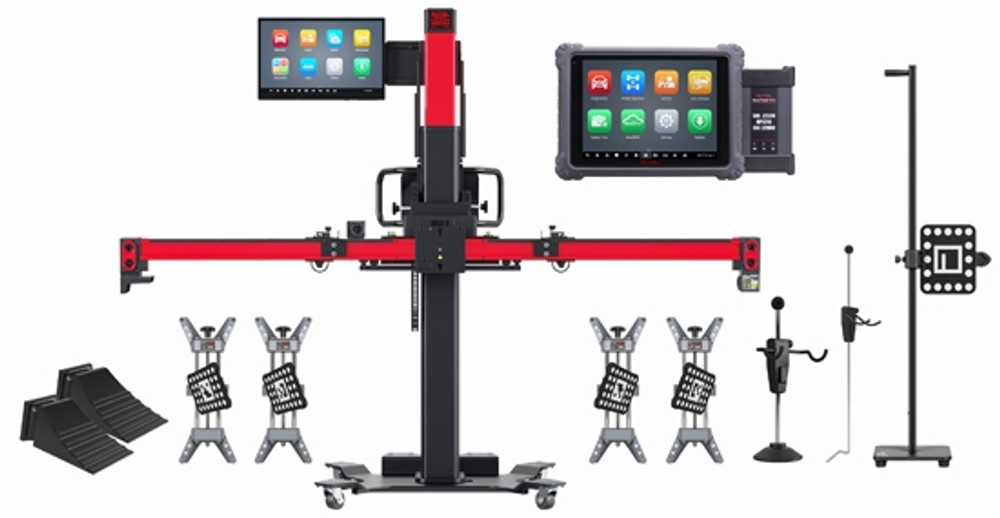 Autel MaxiSYS ADAS IA900WA Alignment & ADAS Calibration Frame w/LDW Targets & MSULTRAADAS Tablet