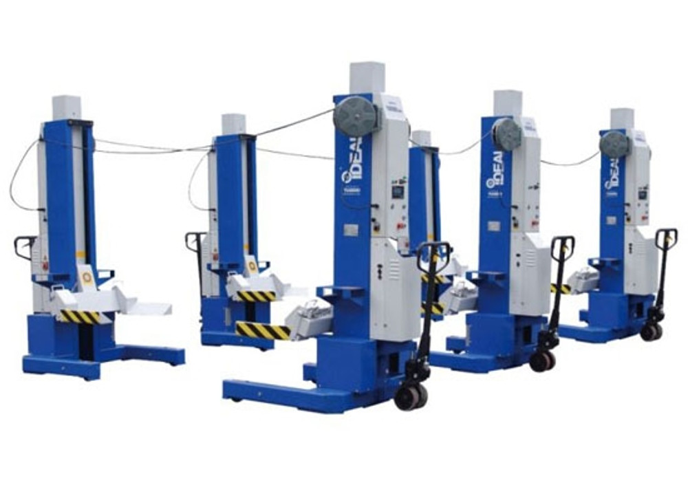 iDeal Lift MSC-18K-X-6108 18,000lb. Per Mobile ALI Column Lifting System (Set of 6) iDeal Lift MSC-18K-X-6108 18,000lb. Per Mobile ALI Column Lifting System (Set of 6)