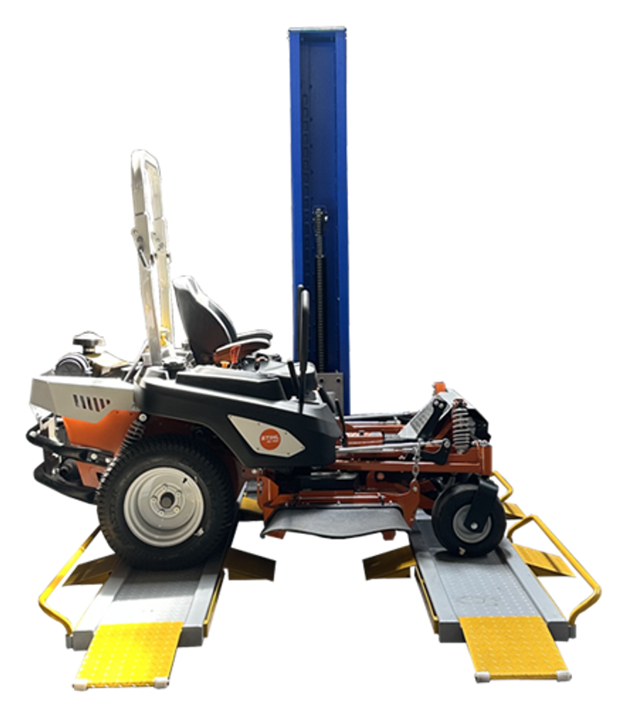 iDeal Lift SC-2K-UTV-X Single Column 'Multi-Use' UTV & Mower Storage / Service Lift