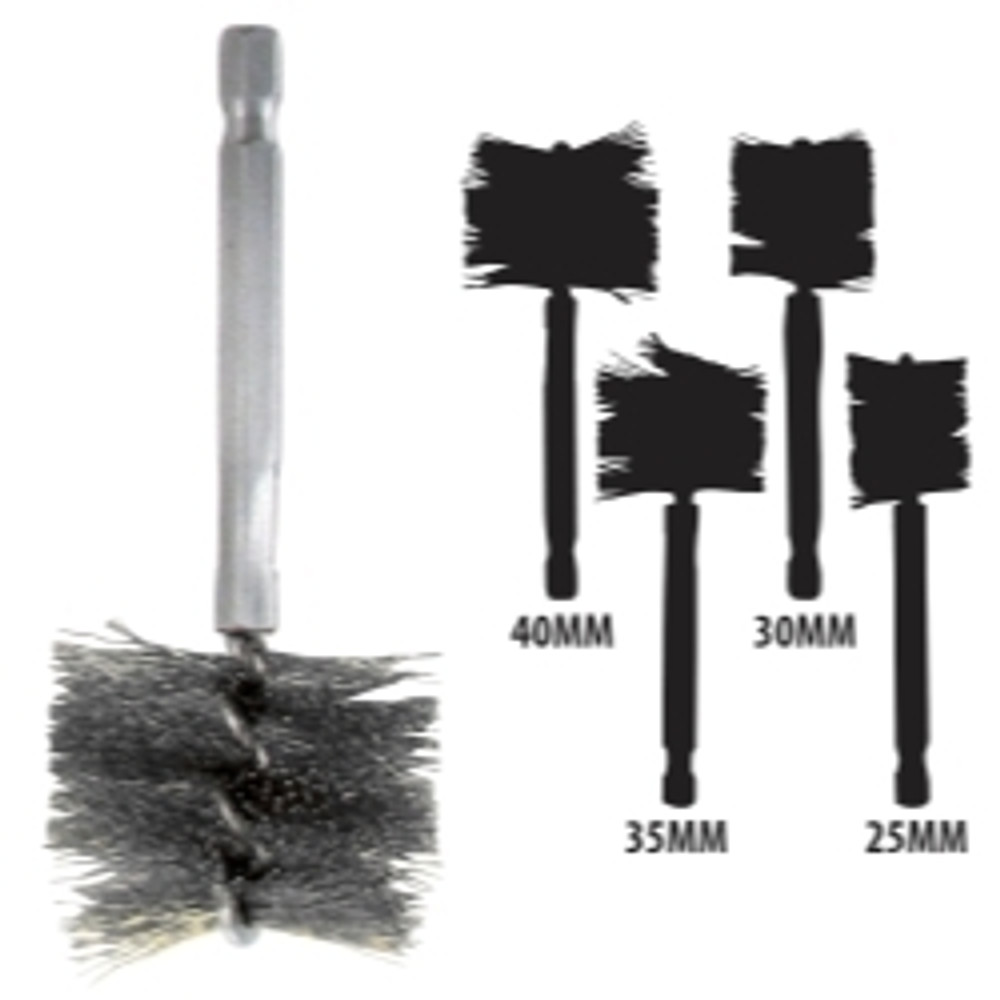 25-40 MM Stainless Steel Brush Kit 25-40 MM Stainless Steel Brush Kit