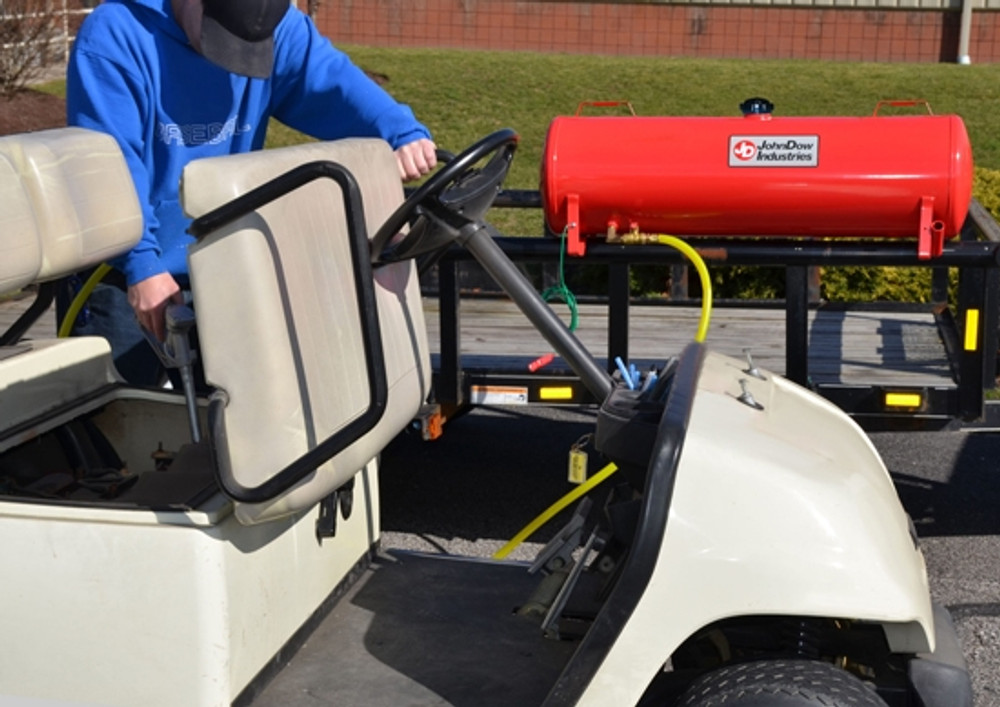 JohnDow JDI-FST15 15-Gallon Portable Steel Fuel Station