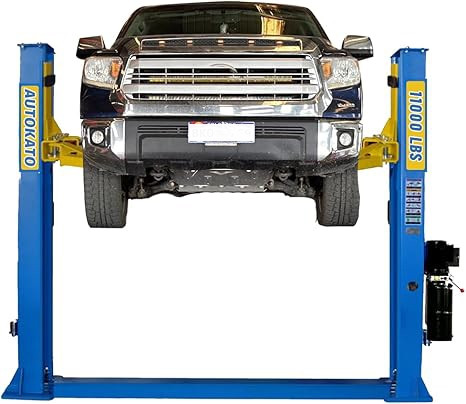 Katool KT-H115Z Symmetric 11K Floor Plate 2 Post Lift | Best Buy