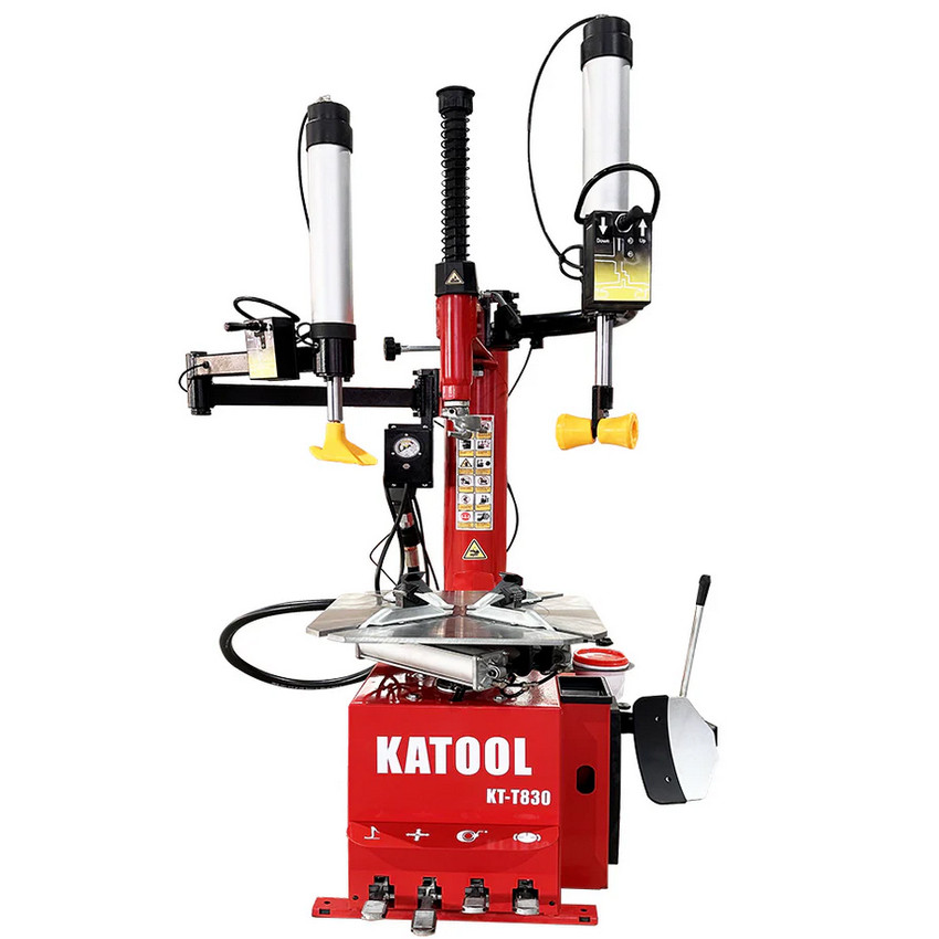 Katool KT-T830 Wheel Clamp Tire Changer w/Double Arm Assist