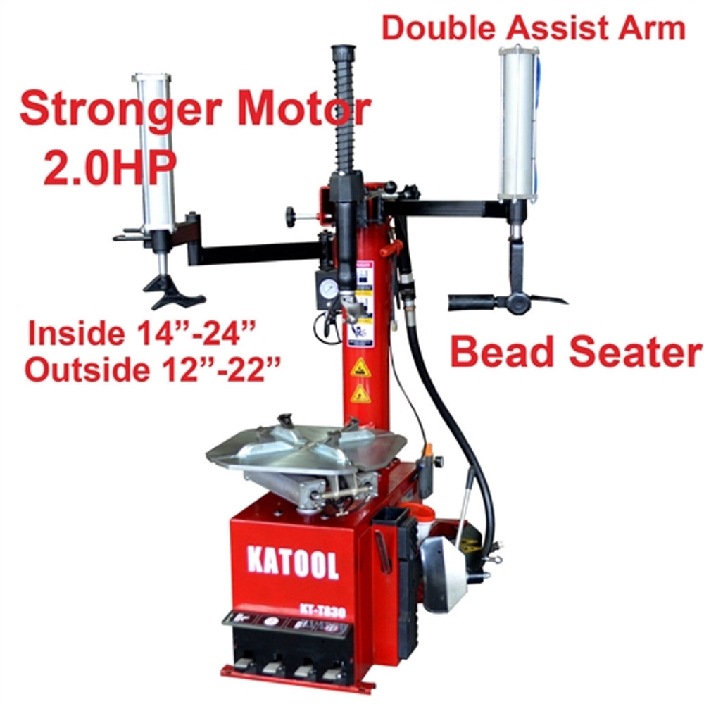 Katool KT-T830 Tire Changer & KT-B750 Wheel Balancer Combo