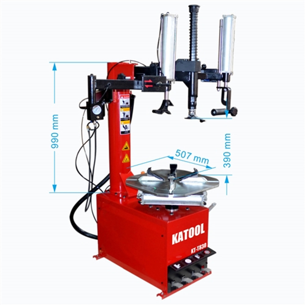 Katool KT-T830 Tire Changer & KT-B750 Wheel Balancer Combo