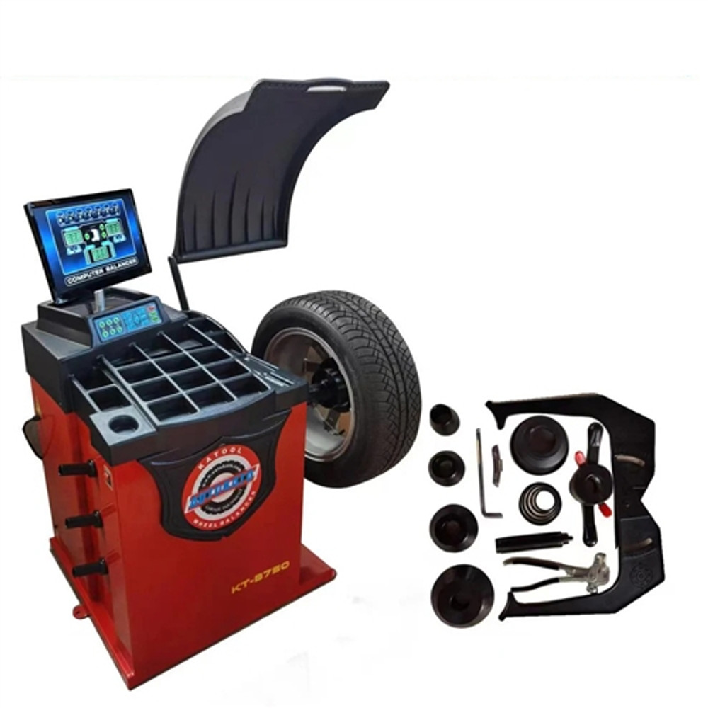 Katool KT-T830 Tire Changer & KT-B750 Wheel Balancer Combo