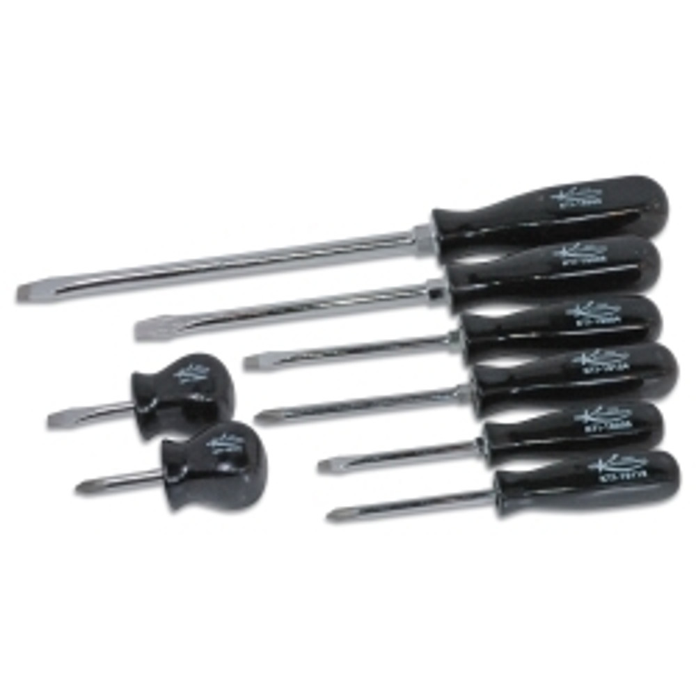8pc Phillips & Slotted Screwdriver Set 8pc Phillips & Slotted Screwdriver Set