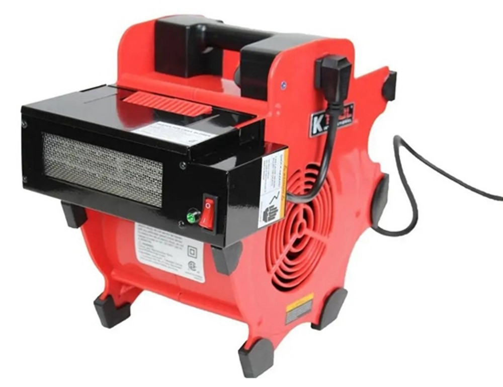 K Tool Intl 300 CFM Utility Blower Fan & Heater Kit K Tool Intl 300 CFM Utility Blower Fan & Heater Kit