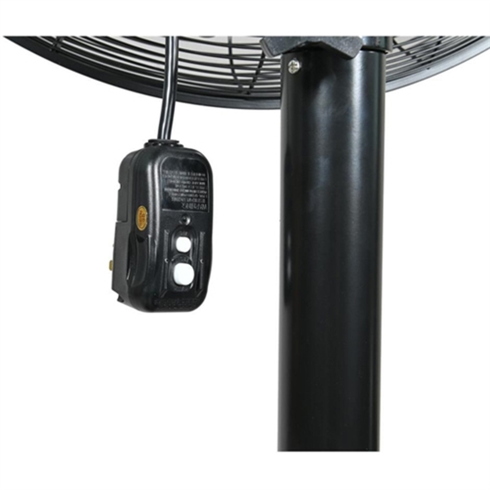 K Tool 77723 24" Waterproof Non-Oscillating Pedestal Fan